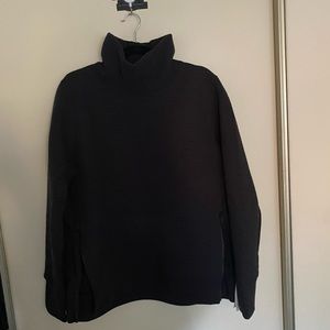 All In Motion Black Workout Sweater with Zipper